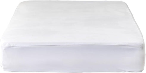 Cooling Twin XL Mattress Protector, Waterproof Ultra Soft Fitted Cover for College Dorm Room, Noiseless Jersey Top