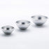 10 Pcs Bath Bomb Mold, Aluminum Alloy Semicircle Cake Mold for DIY Crafting Pudding Egg Tart (5.5 CM)