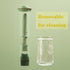 200ml gugululu Olive Oil Dispenser Bottle with Brush - High Capacity Glass Olive Oil Dispenser for Kitchen Cooking