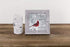 Summer Snow Cardinal Sympathy Picture | When You Believe Beyond What Your Eyes Can See | SS6848 - Framed Glittered