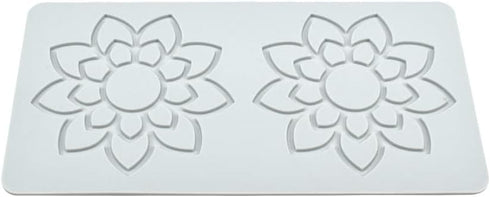3D Hollow Leaf Fondant Lace Mold, Multi Leaves Flower Shapes Silicone Mould for Cake Decorating, B_7.56x3.92