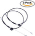 Metal Sofa Handle Cable Recliner Chair Couch Release Lever Replacement, 2 Pack B#