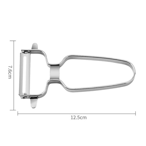 Monaco Classic Swiss Peeler, Carbon Steel Blade, Stainless Steel Handle, Kitchen Tool