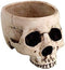 PTC Skeleton Skull Medium Kitchen Bowl Figurine by PTC