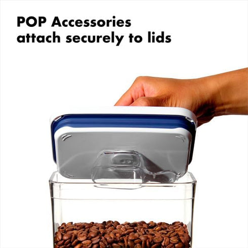 6.0 OXO Good Grips POP Container - Airtight Food Storage - Big Square Tall Qt Ideal for bulk snacks and cereal