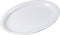Carlisle FoodService Products Displayware Plastic Catering Platter, 21" x 15", White