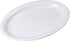 Carlisle FoodService Products Displayware Plastic Catering Platter, 21" x 15", White