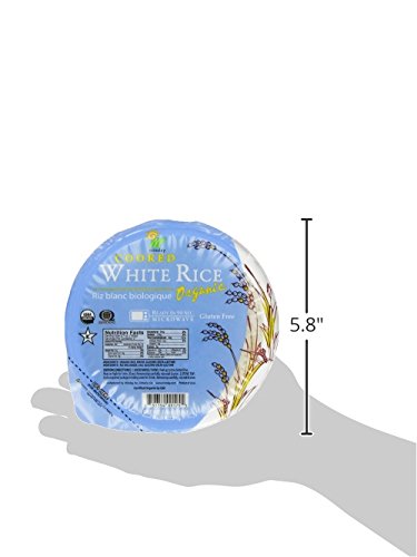 MINSLEY 7.4 (Pack 12) White Rice Bowl, Organic, Microwaveable, Ounce Bowls
