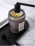 MUXSAM 4 in 1 Candle Accessory Set - Wick Trimmer, Dipper, Snuffer, Storage Tray, Candle Care Tools (Black)