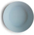 mushie Round Dinnerware Bowls for Kids, Set of 2 Made in Denmark (Powder Blue)