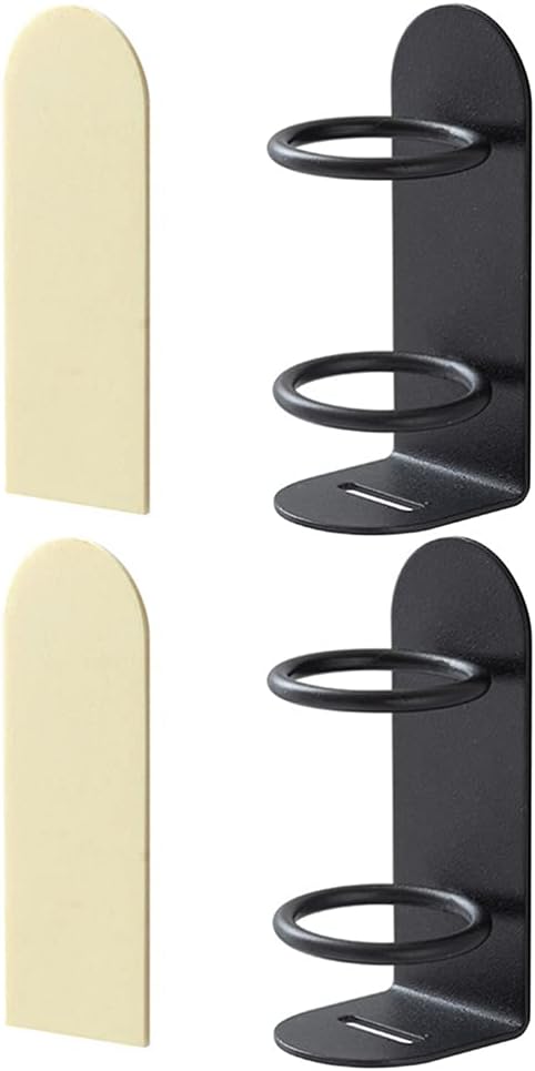 DOITOOL 2pcs Wall Mounted Shelves Toothbrush Holder Rack Organizer for Bathroom Vanity Countertops Office Electric