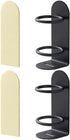 DOITOOL 2pcs Wall Mounted Shelves Toothbrush Holder Rack Organizer for Bathroom Vanity Countertops Office Electric
