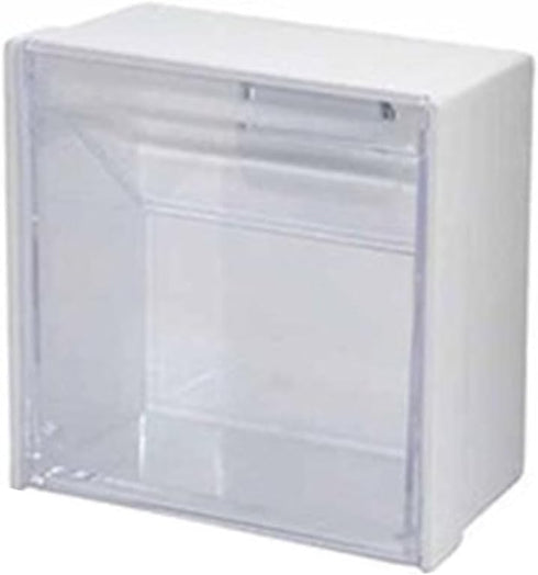 Magnetic Wall Mounted Bathroom Organizer, Cotton Pad Holder Makeup Box for Storage Container