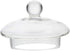 Kichvoe Glass Teapot Lid Replacement, Clear Accessory for Home Kitchen Teapots, 2.55x2.55x1.77in, Fits 400ml Glass
