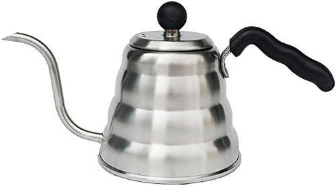 Mixpresso Gooseneck Pour Over Coffee Kettle, Barista Pour Control Design, Ideal for Coffee and Tea, High-Grade Stainless Steel I 1.2 Liter (40 OZ), Induction Cooker Stovetop Kettle (Stainless Steel) by Mixpresso