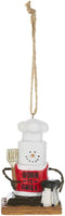 Midwest-CBK S'More Grilling 3 Inch Resin Decorative Holiday Ornament for Christmas