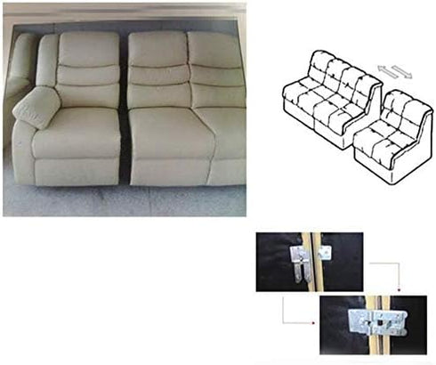 HOWDIA 8 Pack Sectional Couch Connector Screws for Furniture Assembly