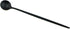 4-Piece 18/10 Stainless Steel Luxury Mirror Polished Black Colorful Long Handle Spoon Coffee Milk Spoon Stirring Spoon Silverware Flatware Cutlery