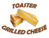Toaster Grilled Cheese - Quick & Easy, No Messy Frying Pan! Enjoy Deliciousness!