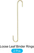 S Hooks for Hanging 2Pcs - Steel Extra Long 300mm/12 S Shaped Hangers for Plants, Garden, Kitchenware