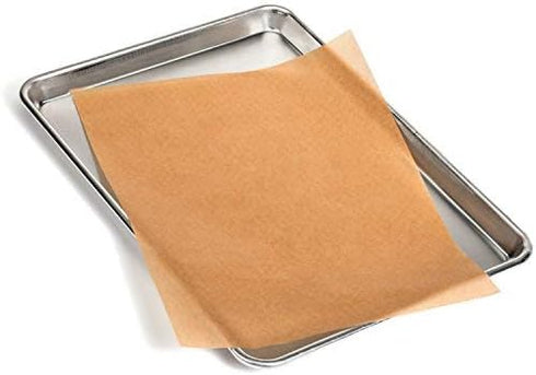 Parchment Paper Sheets 12x16, 100 Sheets for Baking, Unbleached High Heat Non-Stick Pre-Cut for Half Sheet