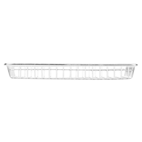 G.E.T. 4-83599 Stainless Steel Rectangular Wire Serving Tray - Metal Wire Baskets Collection