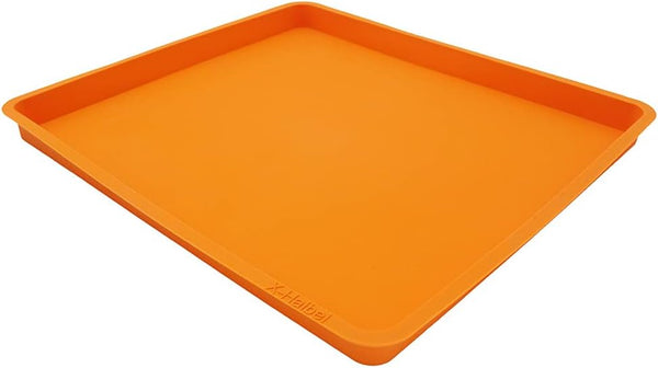 X-Haibei Swiss Roll Cake Mat, Flexible Baking Tray Silicone Cookies Mold, L10 W11inch H 0.78inch