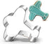Airplane Biscuit Cookie Cutter, Stainless Steel