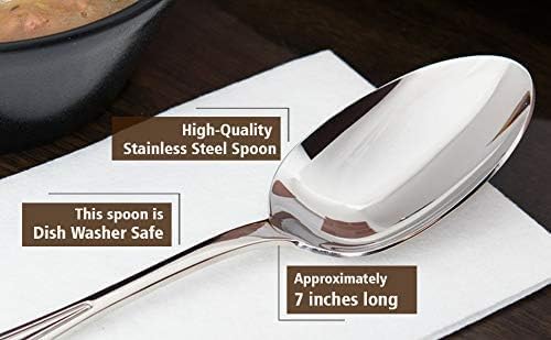 I Cerealsly Love You Engraved Cereal Spoon, 7 Inch Unique Cooking Gift for Weddings and Special Occasions