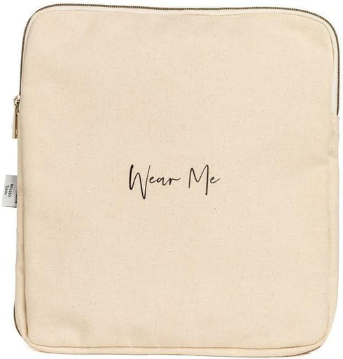 Two-Sided Travel Laundry Bag/Packing Cube for Travel - NATURAL