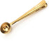 Skingwa Golden Coffee Scoop with Bag Clip, Multi-Function Milk Powder Measuring Spoon, 20ml