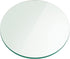 12-Inch Round Tempered Glass Table Top, 3/8 Thick, Flat Polished Edge, Durable