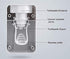 Toothpaste Dispenser - 2 PCS Automatic Squeezer for Kids & Family, Wall Mount Bathroom Accessories, Grey