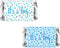 60 It's a Boy Blue Baby Shower Miniatures Candy Bar Wrapper and Stickers Decorations, Made in USA (Candy Not Included)