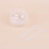 10 Sets Slime Bowl Mixing Tool Makeup Bowls, Plastic Glue Mixer for Makeup Crafts (Transparent)