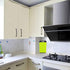 Mini Kitchen Cutting Board Mats, BPA Free, 2 Pack, Dishwasher Safe, Juice Grooves, Easy Grip Handle