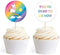 Andaz Press Funny Farewell Retirement Party Decorations - You're Dead to Us Now Cupcake Toppers DIY Kit, 20-Pack