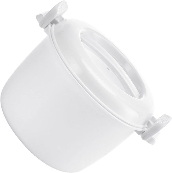 UPKOCH Rice Cooker Plastic Microwave Cookware, Non-Stick Pot, Veggie Steamer, Pasta Cooker, Travel Large