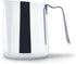 Fellow Eddy Steaming Pitcher, 12oz Milk Frother Pitcher with Fluted Spout, Premium Barista Tools, Polished Stainless