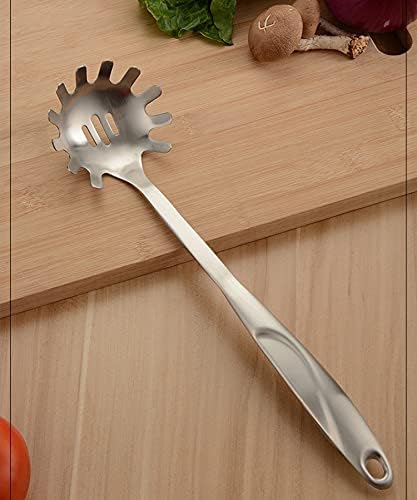 Stainless Steel Pasta Server Set, 8-Inch Serving Tongs and 12-Inch Spaghetti Claw, Kitchen Tools