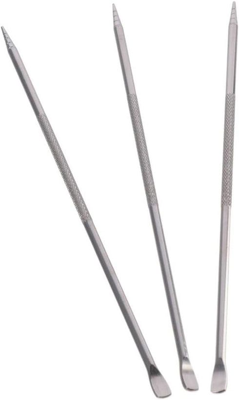 3PCS Stainless Steel Coffee Art Pen for Cappuccino Latte Espresso Decorating