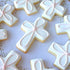 2 Pcs Easter Cookie Molds Cutters Set, Different Shapes Stainless Steel Cross Cookie Cutter