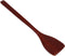 Mini Wooden Spatula, 9.7 Inch Nonstick Heat Resistant Turner for Cooking and Baking (Dark Red)