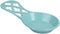 Home Basics Lattice Collection Cast Iron Spoon Rest in Turquoise