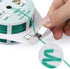 YDSL 328ft (100m) Twist Ties, Green Garden Plant Ties with Cutter for Gardening and Office Organization