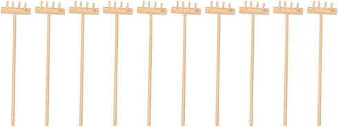 YARNOW 20 pcs Mini Zen Sand Rakes, Bamboo Rake Zen Garden Tool for Tabletop