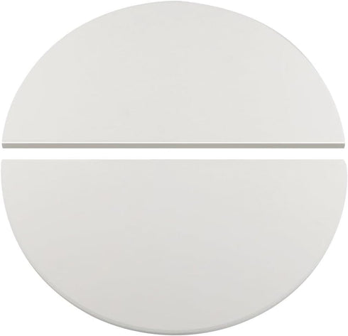 15 inch Half Moon Ceramic Heat Deflector Plates for Kamado Joe Classic