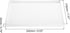 7" 9.5" uxcell Serving Tray Small White Mini Tray x Plastic Rectangular Wooden Serving Trays Decorative Ottoman Platter