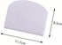 5-Pack Dough Scraper Bowl Food-safe Plastic Dough Cutter Flexible Bench Multipurpose Food Scrappers for Bread Dough Cake Fondant Icing