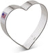 Ann Clark Cookie Cutters Heart Premium Valentine Cookie Cutter, 4", Made in USA